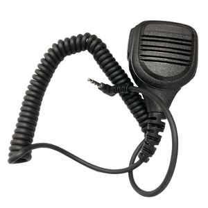 Microphone dynamique portable Kirisun T60 T65 W60 W65 avec casque <span class=keywords><strong>à</strong></span> <span class=keywords><strong>distance</strong></span> en métal et plastique <span class=keywords><strong>pour</strong></span> radios de communication robustes - Product Image 1
