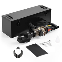 Cintreuse et redresseuse de barres d'armature hydraulique portative semi-automatique fiable NRB-25-R 1500W Max 25mm 220V/110V 0-130