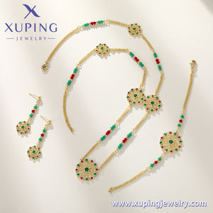 Set de Joyería Xuping para Mujer <span class=keywords><strong>CoCreate</strong></span> 2025 Top Ventas, Bañado en Oro, Estilo Bohemia para Vacaciones - Product Image 3