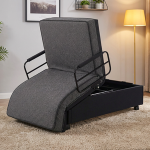 Cama <span class=keywords><strong>de</strong></span> Hospital Eléctrica Moderna <span class=keywords><strong>de</strong></span> Lujo para Uso Doméstico, Respaldo y Reposapiés Ajustables, Capacidad <span class=keywords><strong>de</strong></span> 660 Libras, <span class=keywords><strong>Cuidado</strong></span> <span class=keywords><strong>de</strong></span> Pacientes Mayores, Cama para Hogar <span class=keywords><strong>de</strong></span> <span class=keywords><strong>Ancianos</strong></span> - Product Image 1