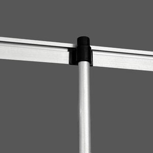 Роскошный рулонный стенд 85*200, серебристый, для рекламы, портативный рулонный баннер для продвижения бизнеса - Product Image 4