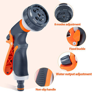 Pistolet d'arrosage multifonction SNJUE8 pour lavage <span class=keywords><strong>de</strong></span> voiture, outils <span class=keywords><strong>de</strong></span> <span class=keywords><strong>jardin</strong></span>, pistolet d'irrigation haute pression pour <span class=keywords><strong>jardin</strong></span> - Product Image 4