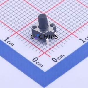 UK-B02159-G6-250JZ Tactile Switch SMD Switch Single Pole Single Throw Round Button 2.5N Horizontal Mount - Product Image 1
