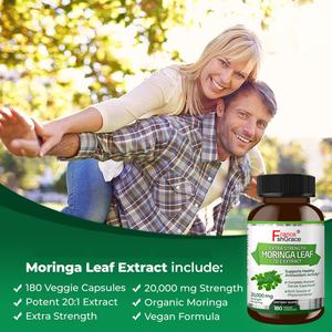 Offre Spéciale : Extrait de Moringa – Soutient la Protection du Système Cardiovasculaire pour Hommes et Femmes – Capsules de Moringa - Product Image 2