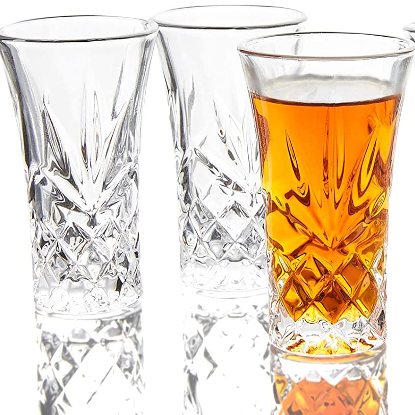 Glasses Heavy Base Shot Glass Cordial Glasses 2 OZ