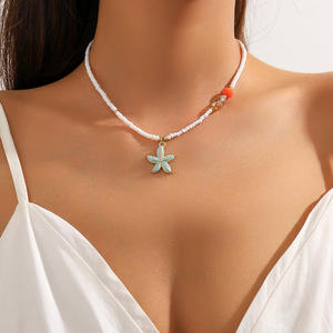 Collier Minimaliste Image Dainty Stack Collier Pendentif en Céramique - Product Image 6