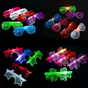 LED Glasses Glow in the Dark Light up Glasses Neon Party Favors Glow Glasses for Kid Adult Birthday Party Supplies