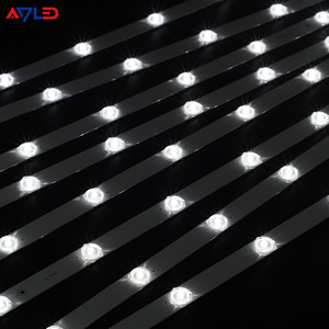 Barres lumineuses LED CE ROHS 24V IP20 3.2W 3030 7LEDs/pièce Pixel LED 6500K pour éclairage de signalétique rétroéclairée et éclairage commercial - Product Image 1