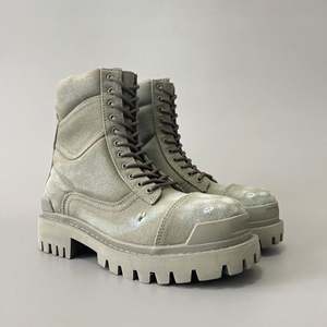 Bottes de travail rétro en toile pour hommes et femmes avec amorti et tissu anti-odeur, chaussures de marche durables pour toutes les saisons - Product Image 3