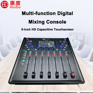 Mezclador Digital <span class=keywords><strong>de</strong></span> 8 Canales HD-8S, Consola <span class=keywords><strong>de</strong></span> Audio Profesional, Mezclador con Pantalla Táctil <span class=keywords><strong>de</strong></span> 4.3 Pulgadas, Faders Motorizados, Mezclador <span class=keywords><strong>para</strong></span> <span class=keywords><strong>DJ</strong></span> <span class=keywords><strong>de</strong></span> Escenario - Product Image 2