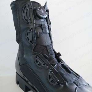ZXY, Botas de combate de diseño especial con hebilla rotativa Popular en <span class=keywords><strong>Indonesia</strong></span> Botas tácticas sin marcas de cuero de grano completo HSM315 - Product Image 6