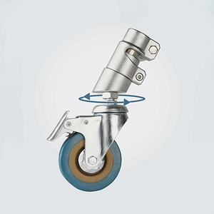 อุปกรณ์ส่องสว่างสำหรับสตูดิโอถ่ายภาพแบบมัลติฟังก์ชันพร้อมล้อเลื่อนขาตั้งรูปตัว C สำหรับงานหนัก3ล้อแบบมืออาชีพ - Product Image 5