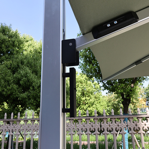 Parasol Cantilever Commercial de Luxe Grand Format pour Jardin, Hôtel, Terrasse, Marché, Café, Piscine, avec Éclairage LED Personnalisé DC-UP - Product Image 3
