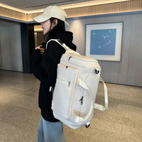 Sac de voyage avec compartiment à chaussures séparé, sac de sport à séparation sec-humide, ensemble de sacs de sport grande capacité, sac de voyage d'affaires, sac de sport à double bandoulière pour la natation