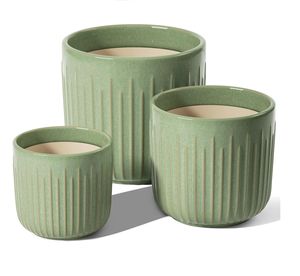 Vente chaude maison hôtel décoration planteur fleur polystone argile pot jardin fibre de verre pots de plantes du Vietnam - Product Image 3