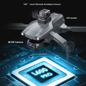 Professional HD L600 Automatic Return Folding GPS <b>Drone</b> Beginner Quadcopter Dual Camera Remote Control for Aerial Photography - Product Image 3