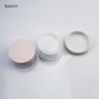 Échantillon gratuit Boîte d'emballage crème cosmétique ronde en plastique avec logo personnalisé