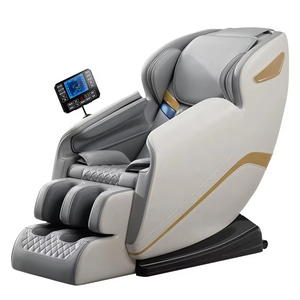 Simulazione intelligente impastare Shiatsu massaggiatore corpo 4D completamente automatico modalità regolabile Zero gravità musica sedia da massaggio - Product Image 2