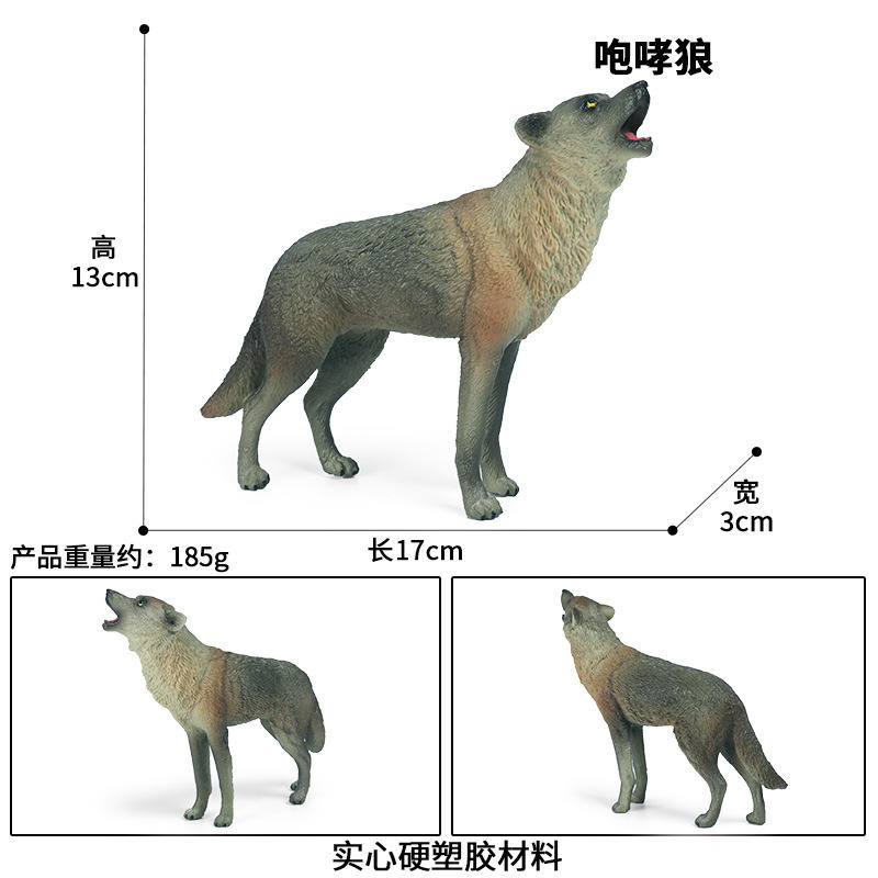 M-1054 Loup à grosse tête (Bleu)