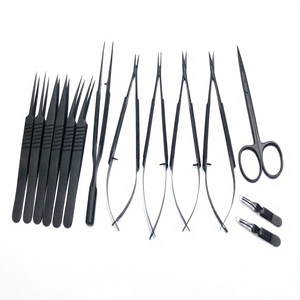 ชุดอุปกรณ์ผ่าตัดขนาดเล็ก ชุดเครื่องมือผ่าตัดครบชุด คีมพลาสติก 14 ชิ้น - Product Image 5