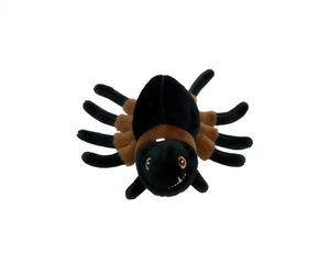 Peluche a forma di ragno 11 cm, morbido giocattolo per bambini, antistress, unisex, da appendere - Product Image 1