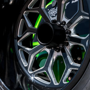 Rueda Forjada de Perfil Bajo, Cóncava, Negra, Fresada, Brillante, Personalizada, de 20, 22, 24, 26 Pulgadas, 8x165 mm, 8x139.7 mm, Resistente, para F-150 - Product Image 4