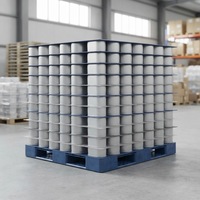 Meilleur Prix Usine Panneau Creux en PP pour Séparateur de Couches de Bouteilles sur Palette en Plastique Ondulé 100% Recyclable à Coins Arrondis