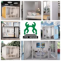 Kiosque en acier au design contemporain et minimaliste pour villas et maisons conteneurs – Écologique et facile à installer