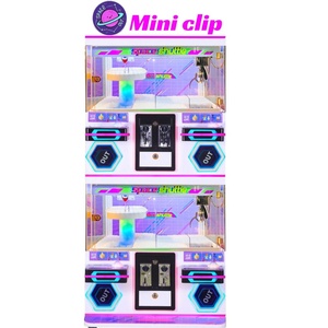 Máquina de garras mini boutique de alta calidad para 4 personas, máquina de garras de monedas para niños, grúa de regalos favorita de los niños - Product Image 1