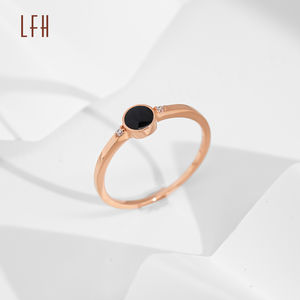 Joyería Fina, Anillos de Oro AU750, Anillos de Compromiso y Boda, Joyería Minimalista, Anillos de Oro Real de 18k para Mujer, Anillos de Boda de Oro de 18k para Pareja - Product Image 3