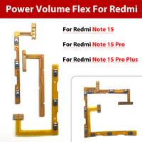 Câble flexible de remplacement pour bouton d'alimentation et de volume latéral pour Xiaomi Redmi Note 15 14 12S 11S 12 Pro Plus
