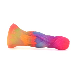 YOCY Dilator Sucker G Spot Super Long Colorful <b>Dildo</b>,Enjoying Orgasm Ejaculating Real Penis <b>Dildo</b> for Female - Product Image 5
