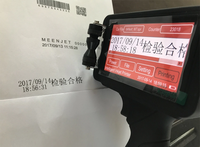 Imprimante à jet d'encre électrique portable industrielle pour l'impression de la date et de codes QR, mini surveillance à distance sans fil, multicolore