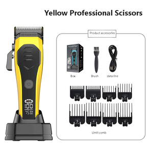 Nuovo Design Professionale Tagliacapelli Wireless per Uomo Macchina per Taglio Capelli <span class=keywords><strong>Regolabarba</strong></span> Rasoio 5W con Manico in Plastica - Product Image 5