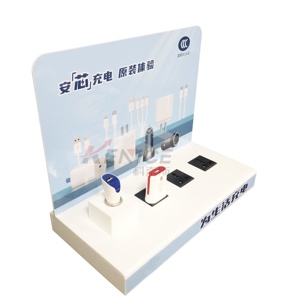 ที่ชาร์จ USB อะคริลิคแบบปลั๊กแอนด์หูฟังแท่นวางบนเคาน์เตอร์แท่นวางอุปกรณ์เสริมโทรศัพท์มือถืออะคริลิก - Product Image 3