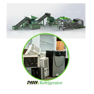 Waste Refrigerator Recycling Sorting Machines Refrigerator Recycling Separation Equipment Production line