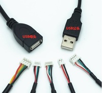 Cable USB a Macho a JST PHR de 4 Pines, Arnés de Cableado JST 4 a USB para PCB