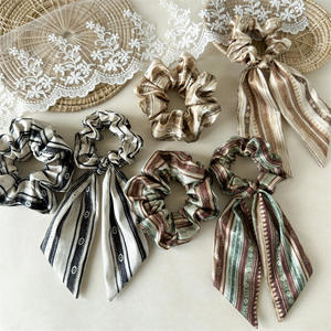 Diadema de Boda Estilo Europeo y Americano Vintage para Mujer, Cinta de Satén de Alta Elasticidad - Product Image 4