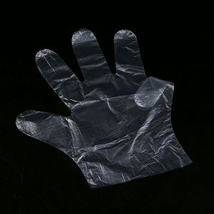 Disposable <b>gloves</b>, catering, food, household, transparent PE plastic, <b>thin</b>, kitchen <b>gloves</b>, edible sanitary <b>gloves</b>, wholesale. - Product Image 2