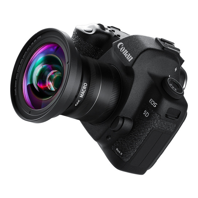 72mm Uv Filter 0.39x Wide Angle Macro Dual Lens for Mirrorless Cameras