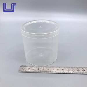 명확한 플라스틱 둥근 모양 사탕 콘테이너, 플라스틱 과자 콘테이너, 소형 원형 플라스틱 콘테이너 - Product Image 6