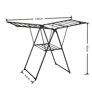 JANKO – Séchoir à <span class=keywords><strong>linge</strong></span> multifonctionnel avec remise pour achats en gros - Product Image 3