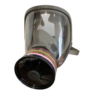 Masker Respirator dapat dipakai ulang masker <span class=keywords><strong>Gas</strong></span> wajah penuh, masker <span class=keywords><strong>Gas</strong></span> bertahan hidup nuklir dan kimia dengan filter karbon aktif 40mm - Product Image 3