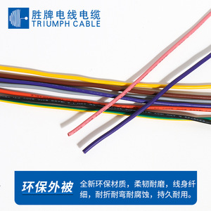 Triumph Cable Single Core Electronic <b>Wire</b> UL1007 20AWG PVC Insulated Flame Retardant For <b>Electrical</b> Equipment - Product Image 4