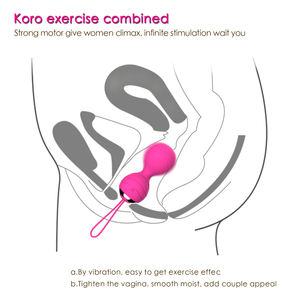 Y aşk kadın için güçlü titreşim titreşimli yumurta hediye seti ile silikon top kiti - Product Image 6