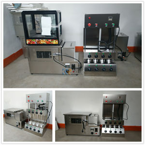 Máquina Moldeadora de Pizza OEM de Tres Piezas, Horno Rotatorio y Arca de Cocción para Pizza en Venta - Product Image 5