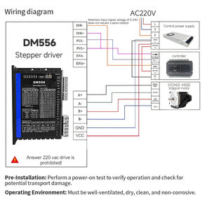 ערכות cnc היברידית 3 ציר מנוע צעד ערכת nema 34 מנוע צעד עם בקר מנוע <span class=keywords><strong>stepper</strong></span> <span class=keywords><strong>dm556</strong></span> כוח מנהל התקן הספק - Product Image 4