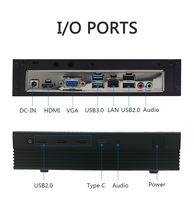 Nuevo Mini PC Económico I5 4200U Doble Núcleo, RAM DDR3, Refrigeración por Ventilador, Rendimiento Estable, Computación Básica, OpenClaw, LAN Gigabit, 7 USB