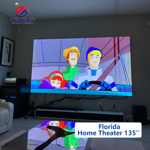 Lecede 4K LEDビデオウォールウルトラHD屋内マイクロLEDディスプレイGOB小型ピクセルピッチモジュールスクリーン高級ホームシアター用 - Product Image 1