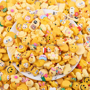 Phụ kiện trang trí điện thoại, ly nước, hộp đựng bằng nhựa resin pha trộn phong cách hoạt hình, thân thiện với môi trường, chất liệu keo kem, tự làm - Product Image 4